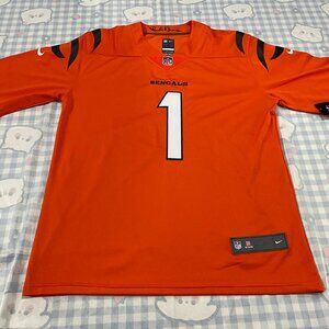 Cincinnati Bengals Orange Jersey Chase No. 1